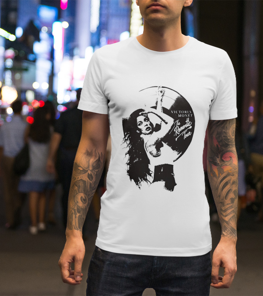 Victoria Monét The Romantic Tour Concert Celebrating Love And Music T-Shirt