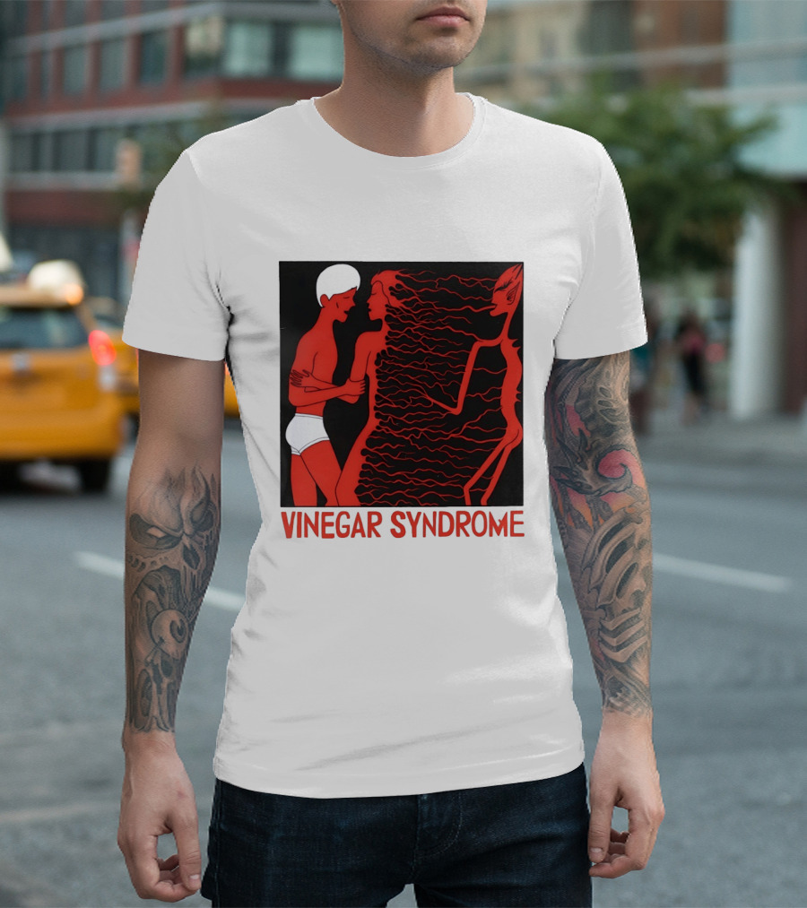 Vinegar Syndrome Cult Film Horror Home Video Vintage Aesthetic T-Shirt