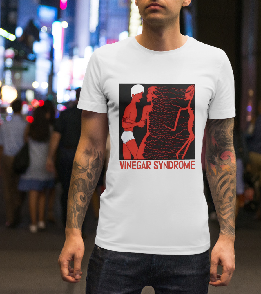 Vinegar Syndrome Cult Film Horror Home Video Vintage Aesthetic T-Shirt