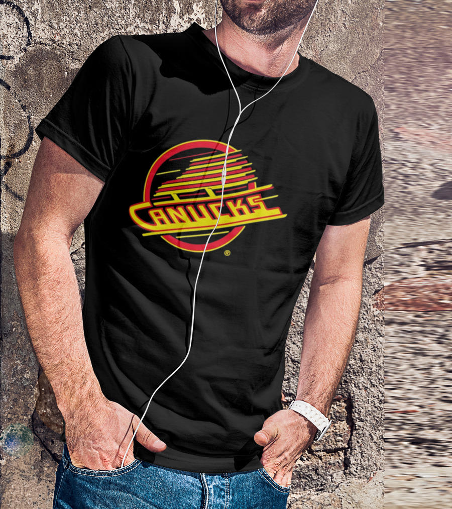 Vancouver Canucks Skate Logo NHL Hockey T-Shirt