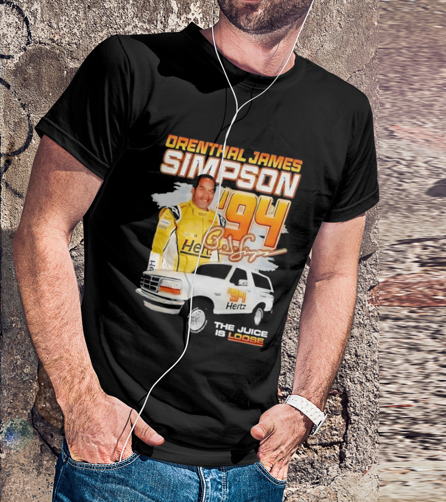 Orenthal James Simpson '94 The Juice Is Loose T-Shirt