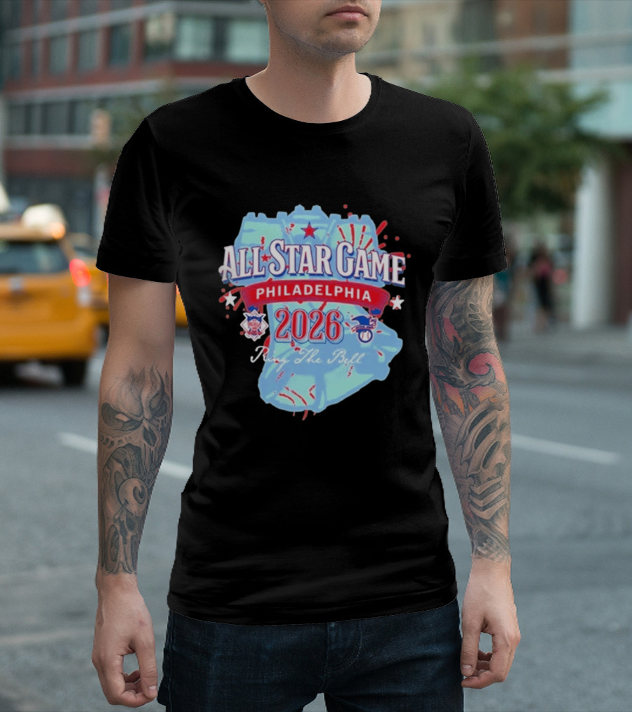 Philadelphia 2026 All Star Game Ring The Bell T-Shirt