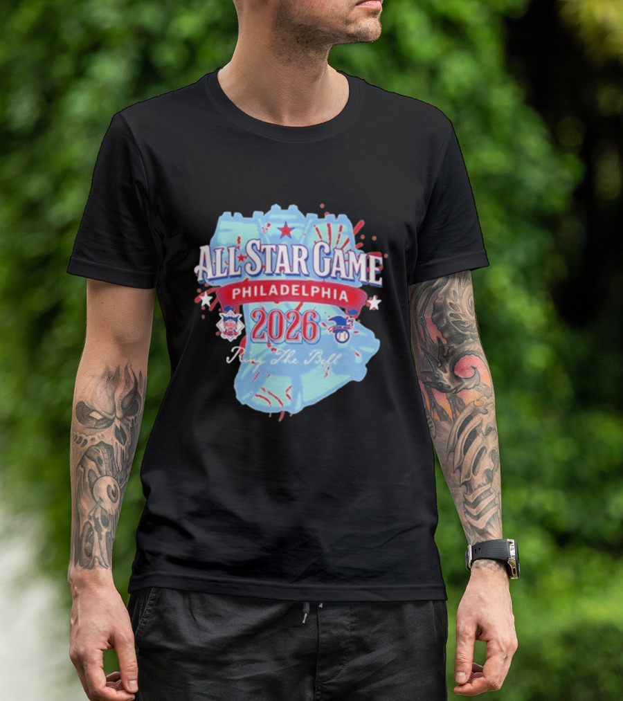Philadelphia 2026 All Star Game Ring The Bell T-Shirt