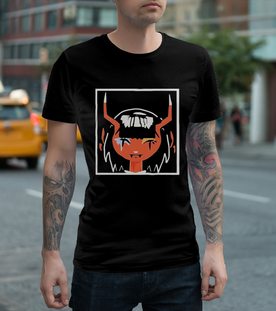 Anime Demon Girl Horned T-Shirt