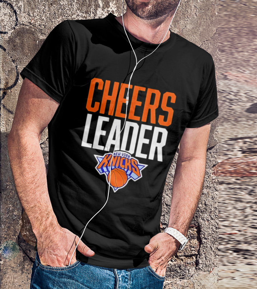 Cheers Leader New York Knicks NBA Basketball T-Shirt