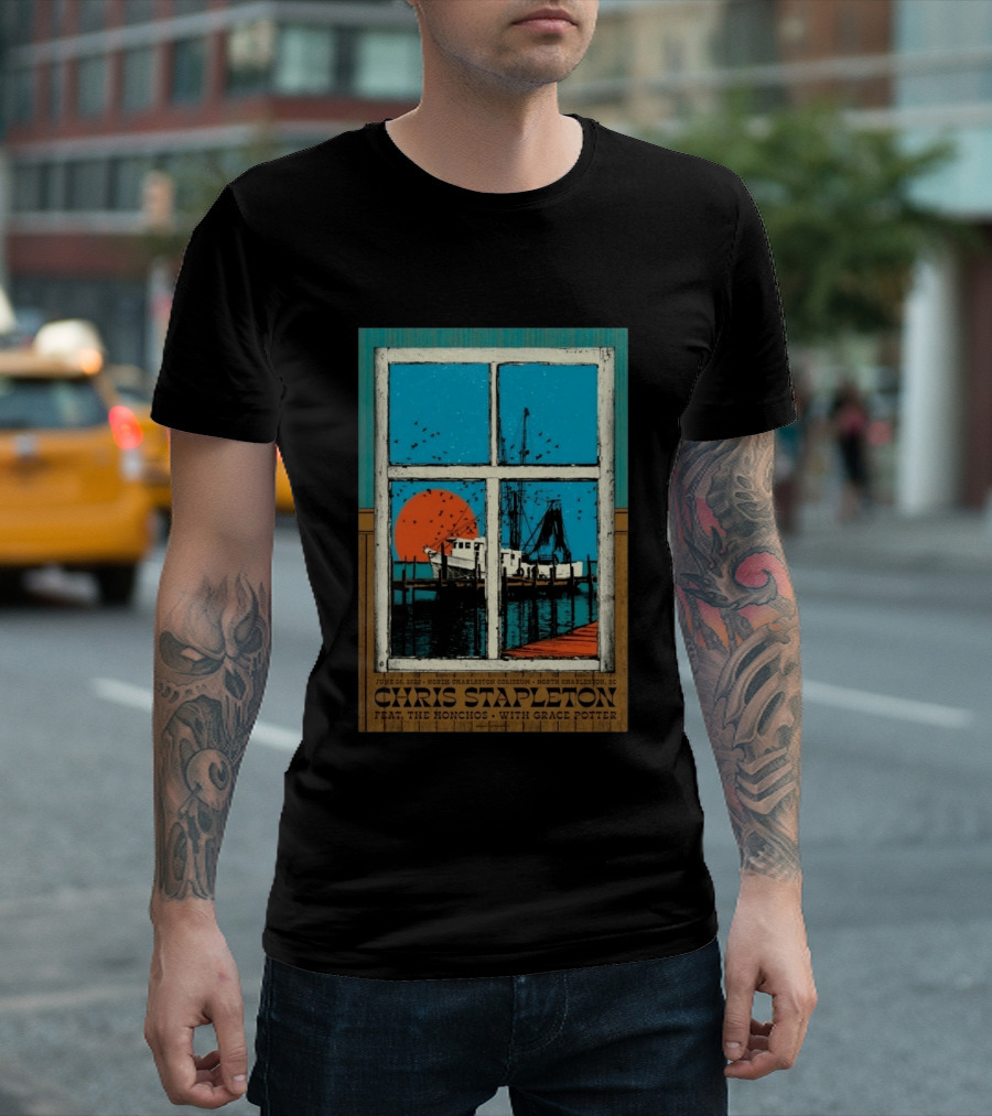 Chris Stapleton June 26 2026 North Charleston SC T-Shirt