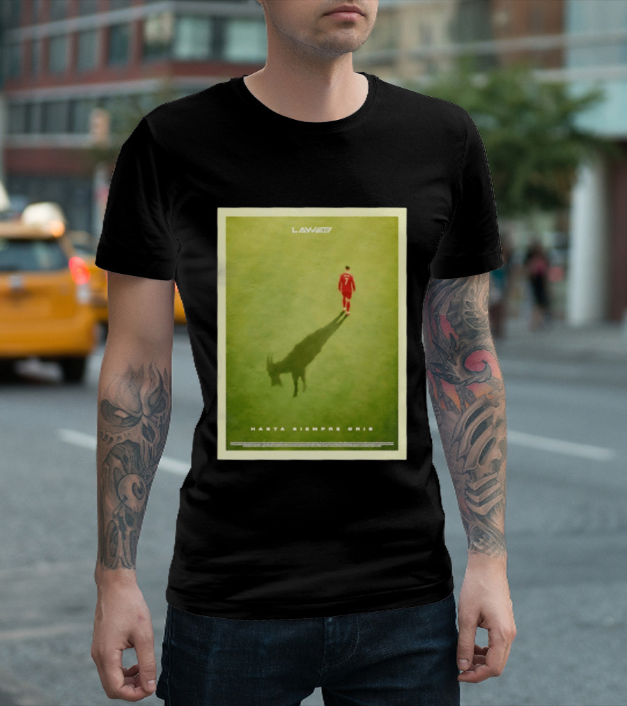 Cristiano Ronaldo Portugal Goat Hasta Siempre Cris T-Shirt
