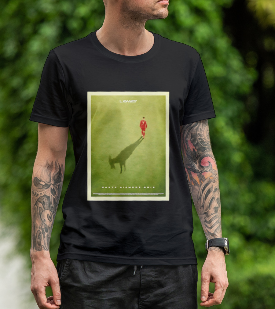 Cristiano Ronaldo Portugal Goat Hasta Siempre Cris T-Shirt