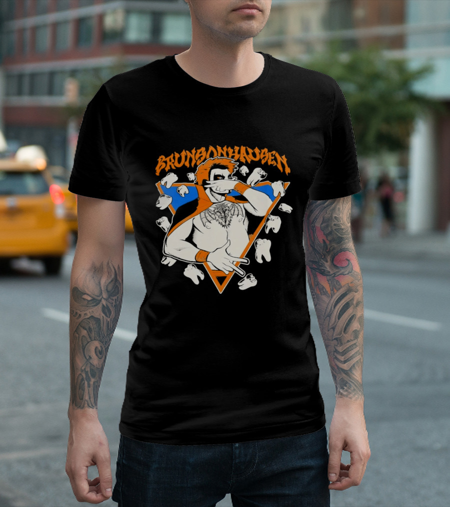 Danhausen Brunsonhausen New York Knicks T-Shirt