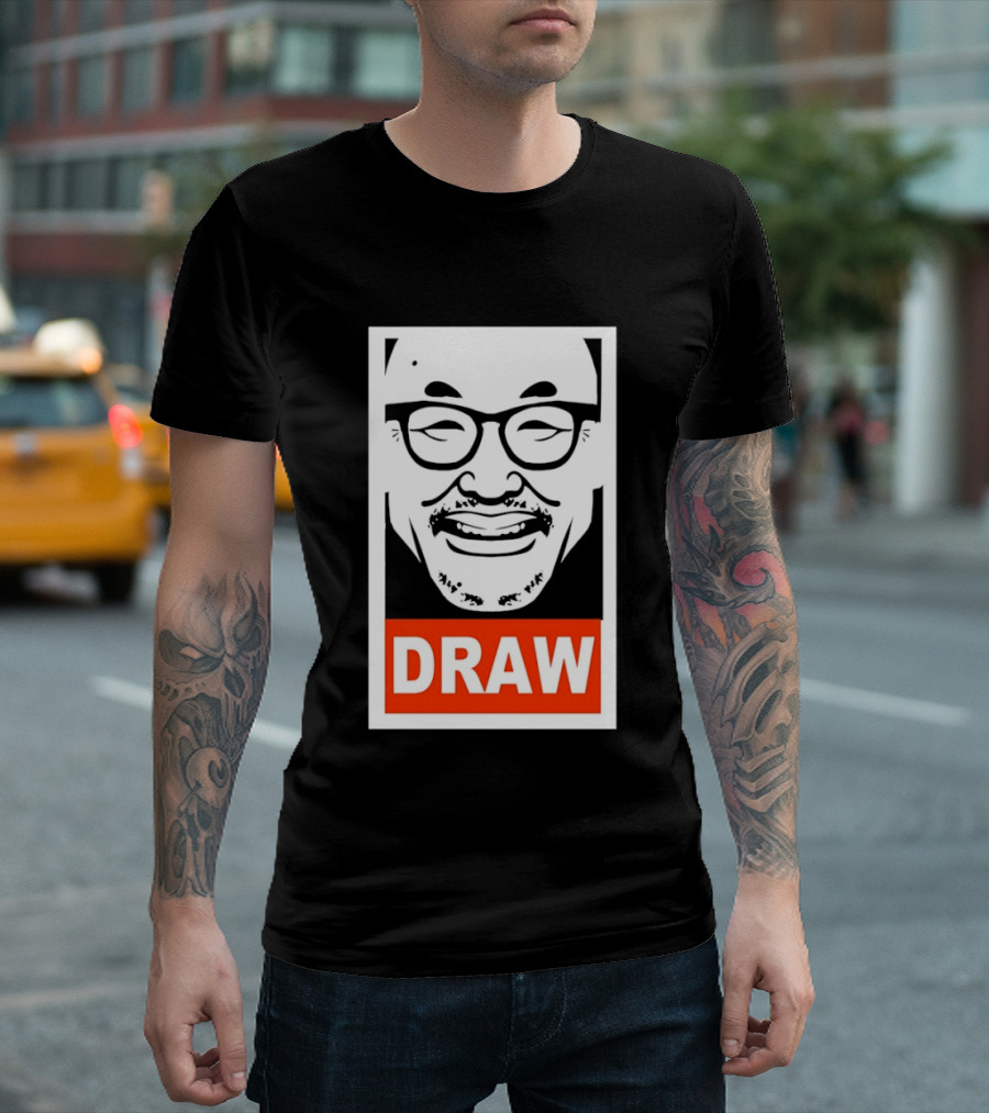 Draw Bob Ross The Joy Of Painting T-Shirt