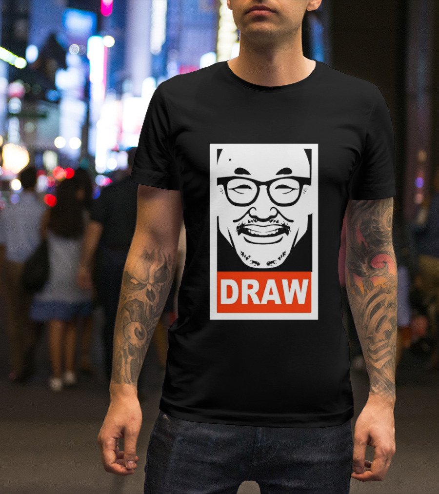 Draw Bob Ross The Joy Of Painting T-Shirt