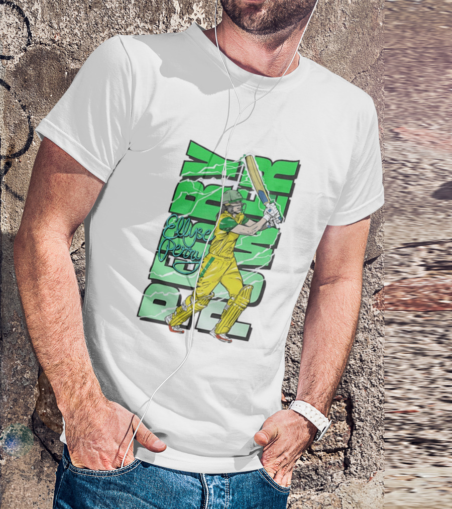 Ellyse Perry Australian Power Cricket Player Australia T-Shirt