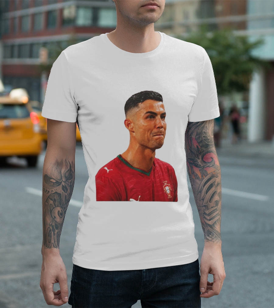 Cristiano Ronaldo Portugal Emotional Moment T-Shirt