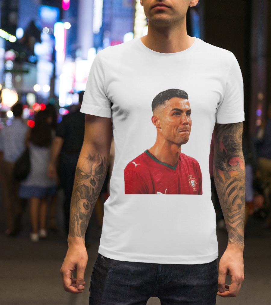 Cristiano Ronaldo Portugal Emotional Moment T-Shirt