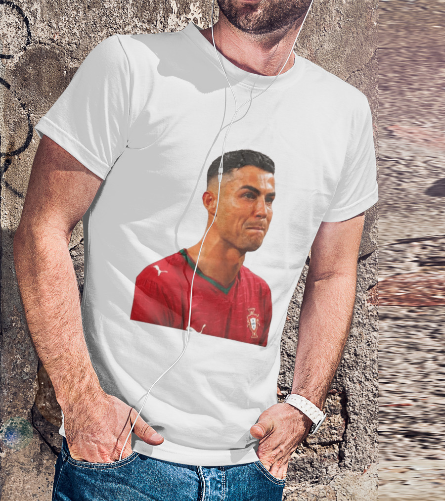 Cristiano Ronaldo Portugal Emotional Moment T-Shirt