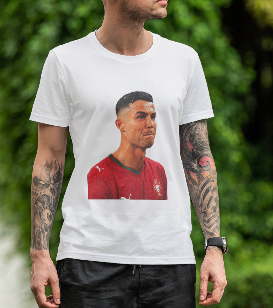 Cristiano Ronaldo Portugal Emotional Moment T-Shirt