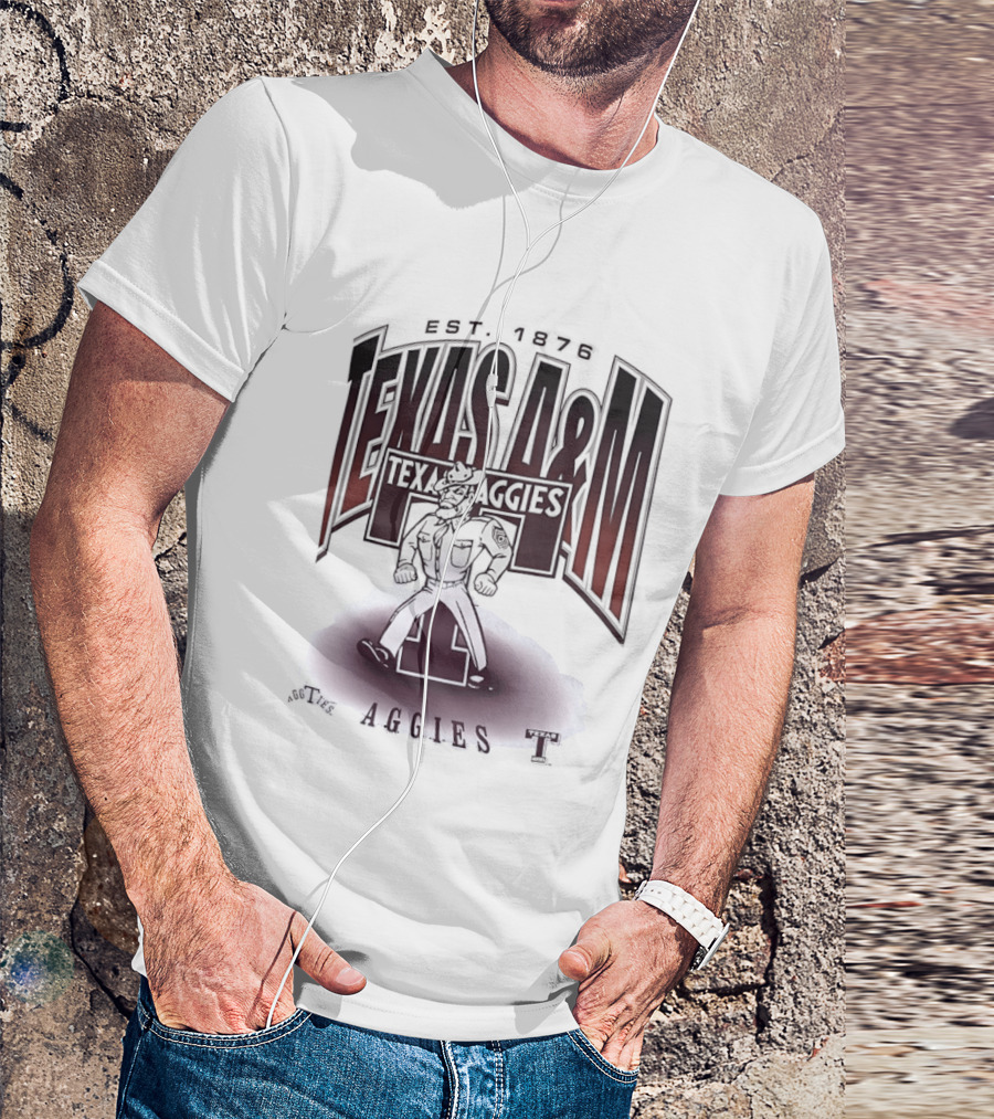 Texas A&M Aggies Est 1876 College Station Traditions Aggieland Football Texas T T-Shirt
