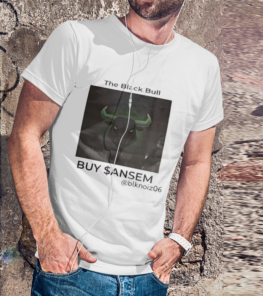 The Black Bull Buy $ANSEM Blknoiz06 Crypto T-Shirt
