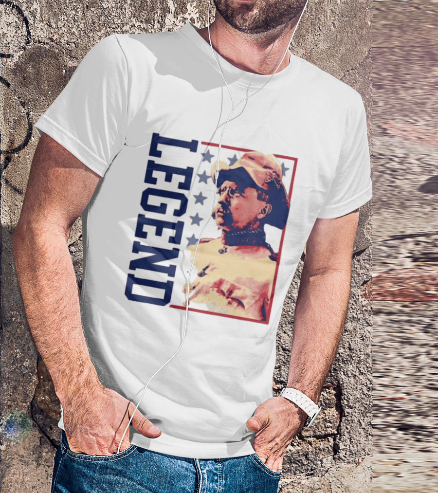 Legend Teddy Roosevelt Stars Iconic Figure T-Shirt
