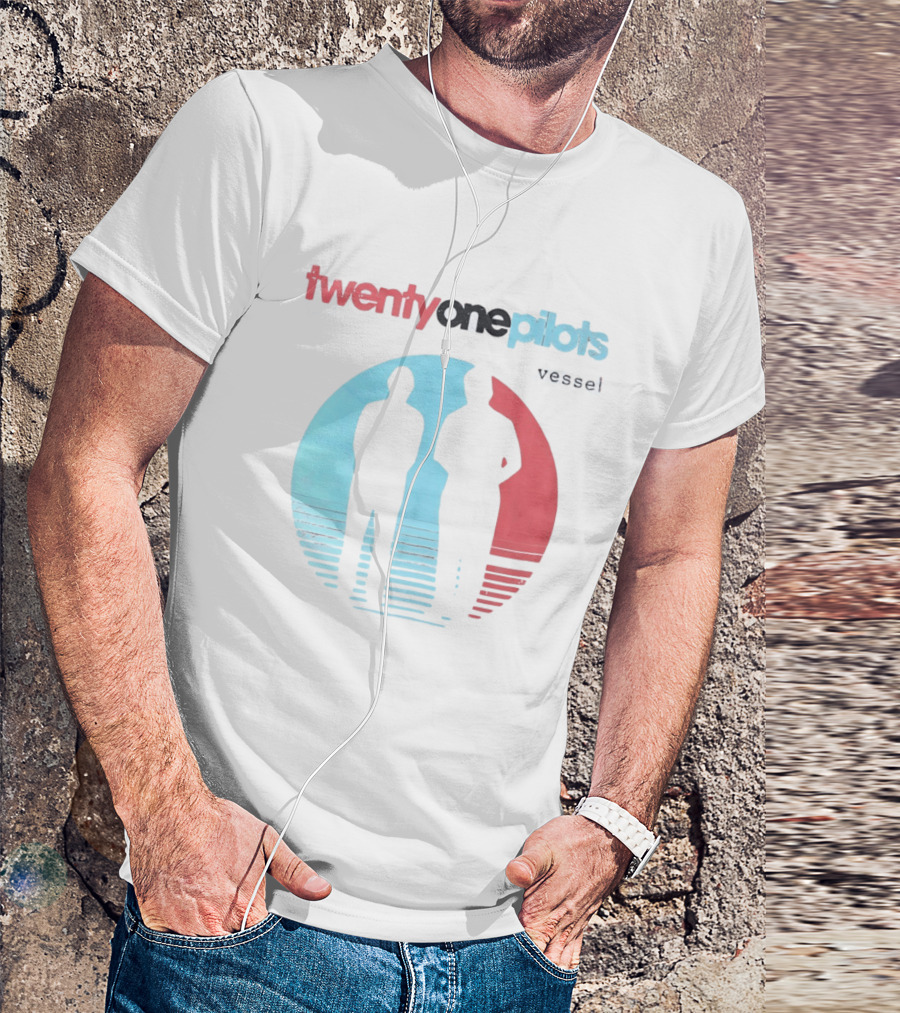 Twenty One Pilots Vessel Silhouettes Tyler Joseph T-Shirt