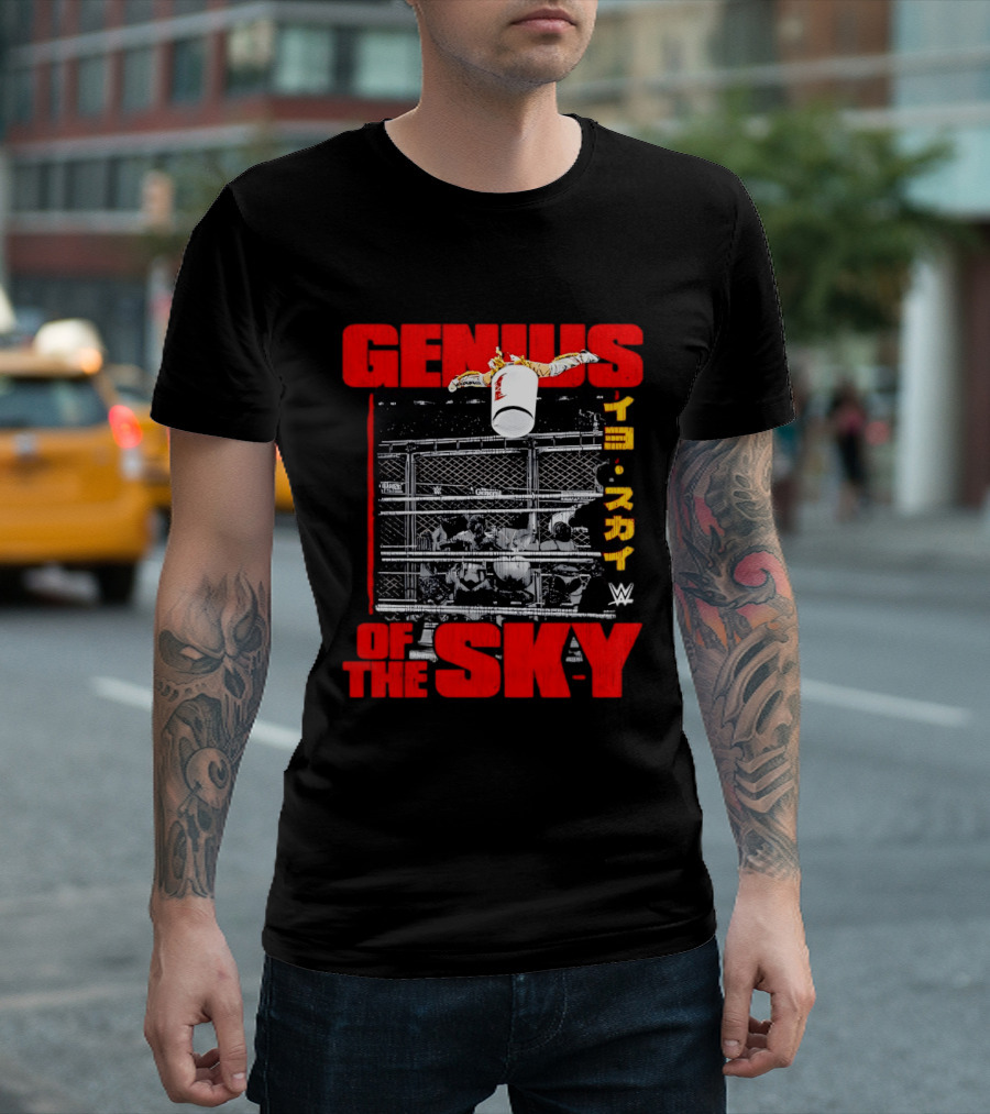 Genius Of The Sky WWE Cage Match T-Shirt