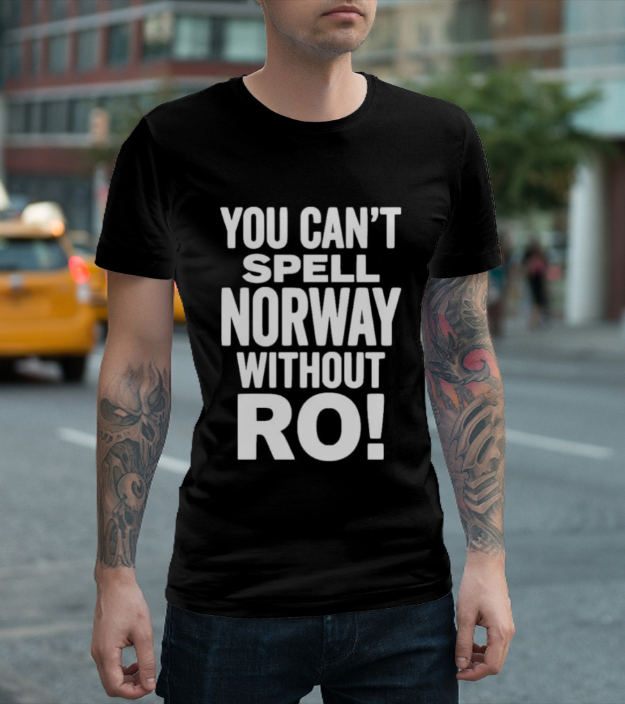 You Can't Spell Norway Without Ro Fun T-Shirt