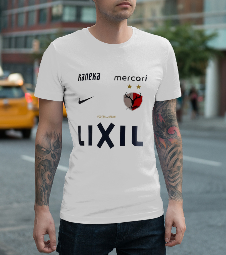 Kashima Antlers Kaneka Mercari LIXIL Nike Football Dream T-Shirt