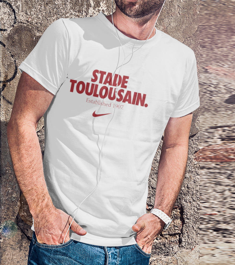 Stade Toulousain Established 1907 Nike Rugby T-Shirt