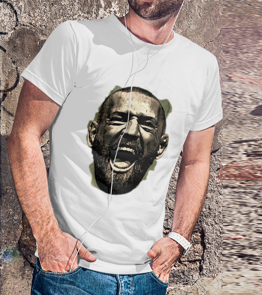 UFC The Notorious Conor McGregor Takeover Swag Head 2 Sided T-Shirt