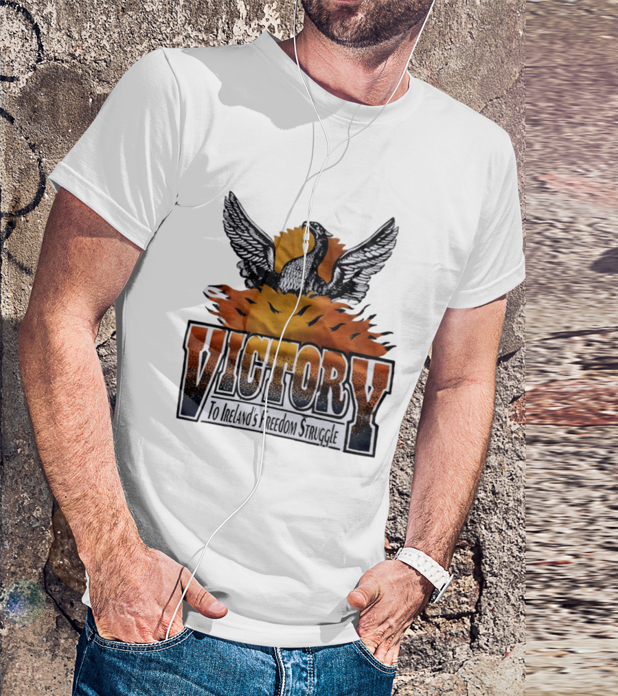 Victory Ireland Freedom Struggle Phoenix Wings Rising T-Shirt