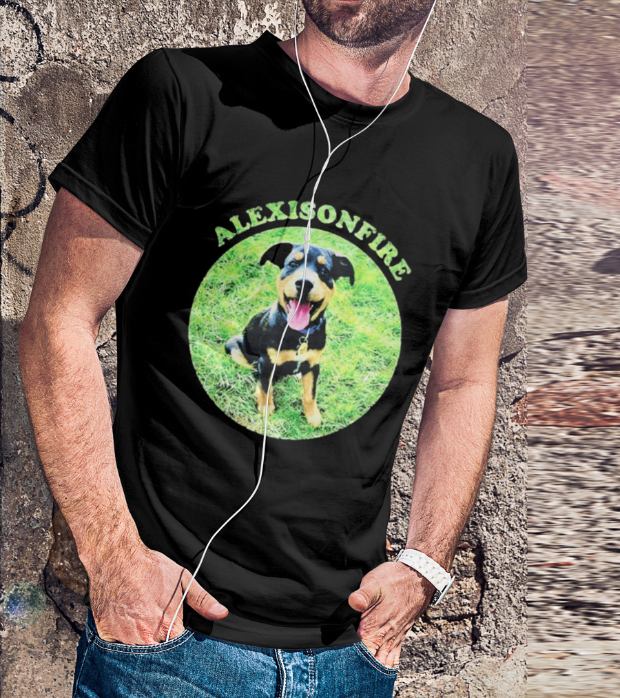 Alexisonfire Pupper Dog On Grass T-Shirt
