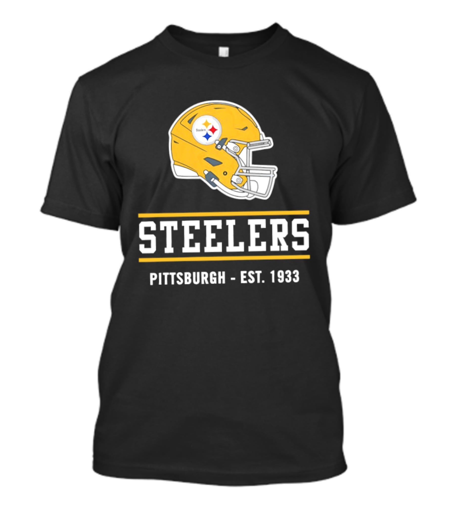 Pittsburgh Steelers Helmet Est 1933 T-Shirt