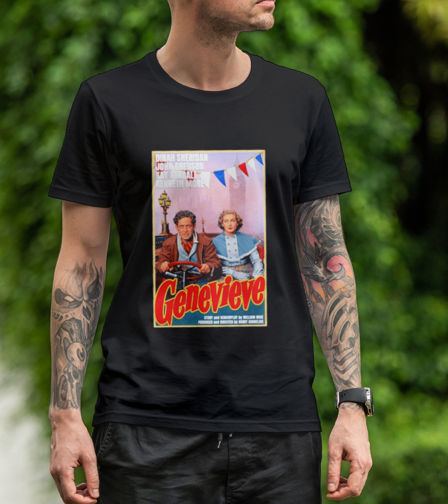 Dinah Sheridan John Gregson Kay Kendall Kenneth More Genevieve Movie T-Shirt