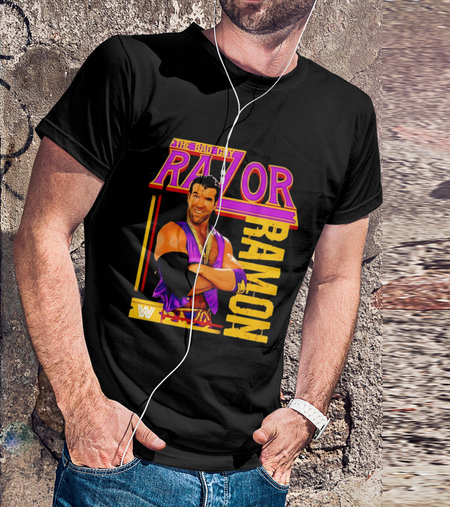 Razor Ramon The Bad Guy WWE Wrestling Superstar T-Shirt
