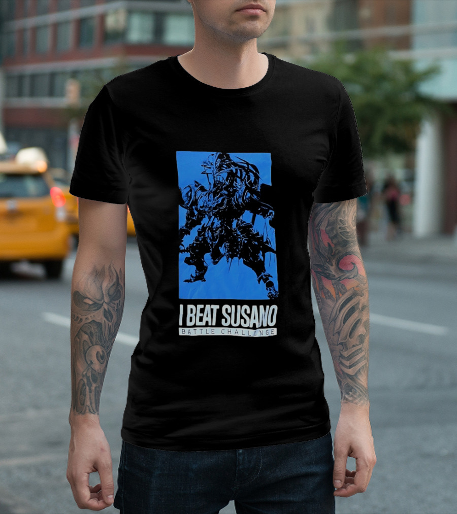 I Beat Susano Battle Challenge Final Fantasy XIV Victory T-Shirt