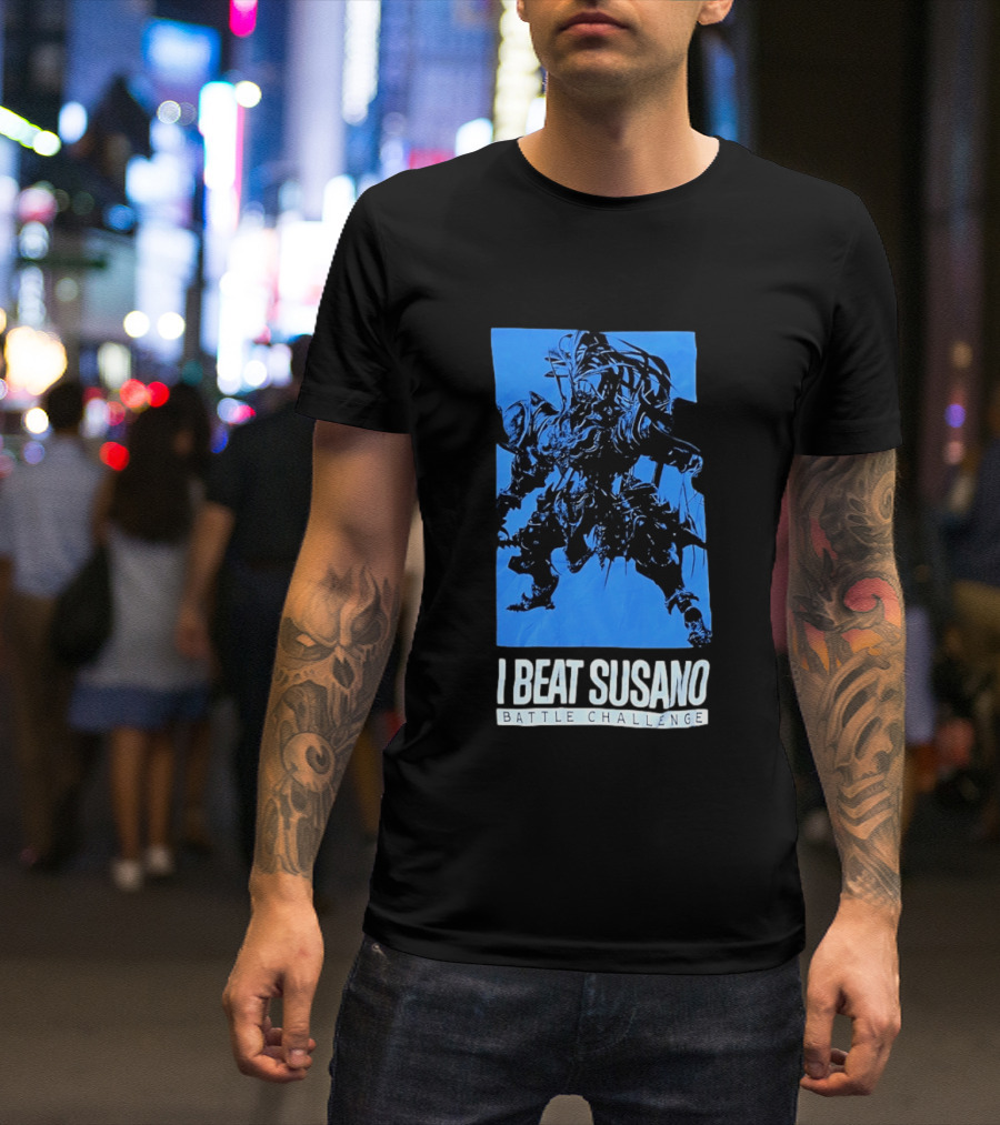 I Beat Susano Battle Challenge Final Fantasy XIV Victory T-Shirt
