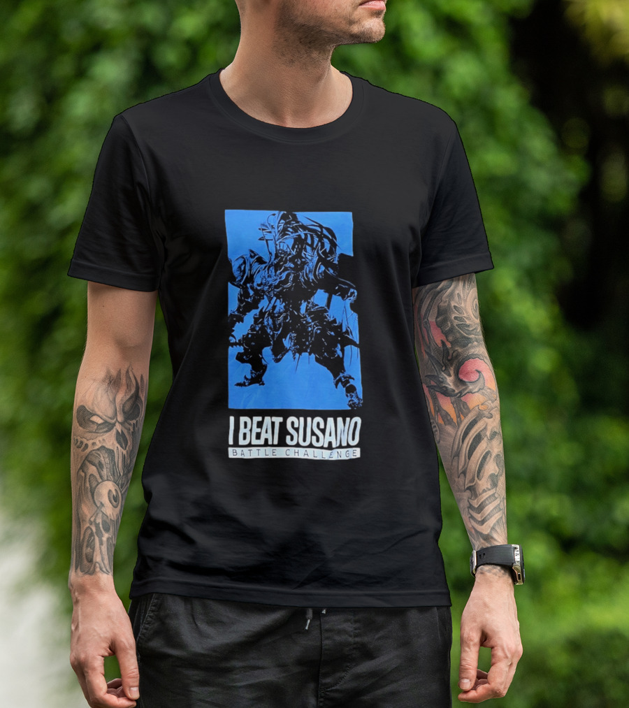 I Beat Susano Battle Challenge Final Fantasy XIV Victory T-Shirt