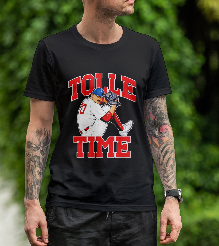 Tolle Time Payton Tolle Boston Red Sox Pitching Baseball T-Shirt