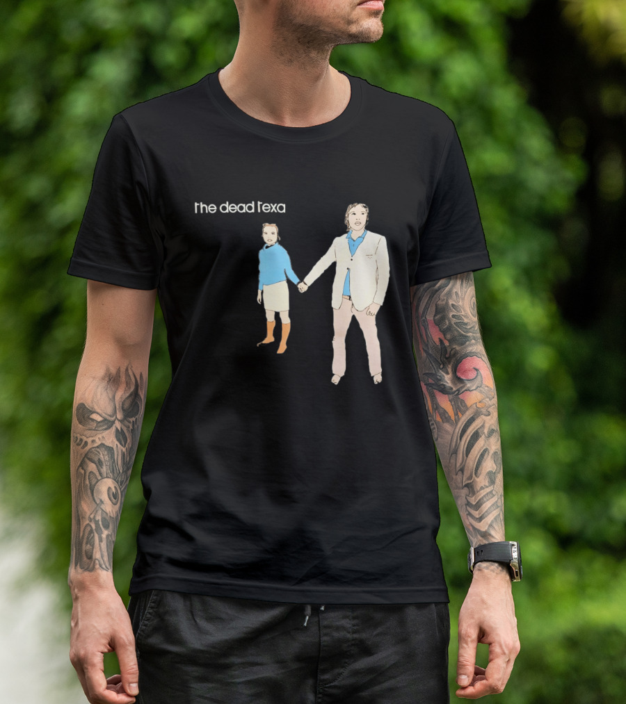 The Dead Texan Holding Hands Kranky Records Vintage Album Cover T-Shirt