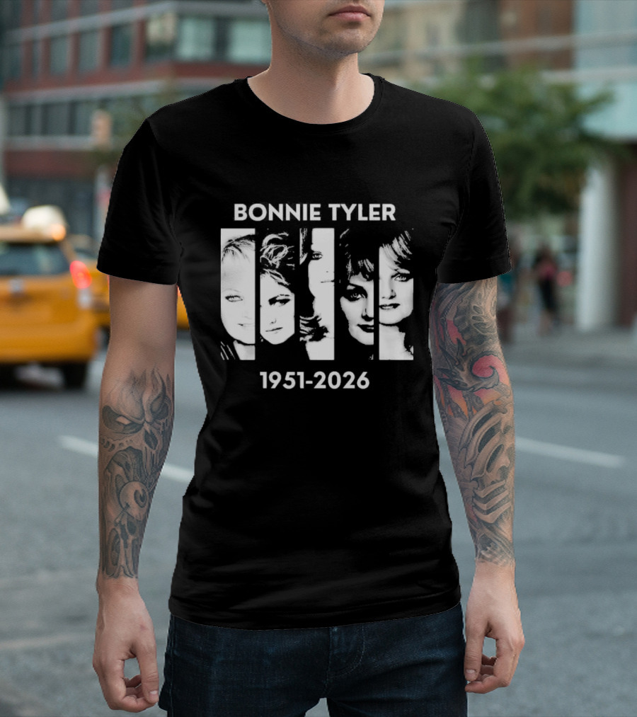 Bonnie Tyler 1951 2026 In Loving Memory T-Shirt