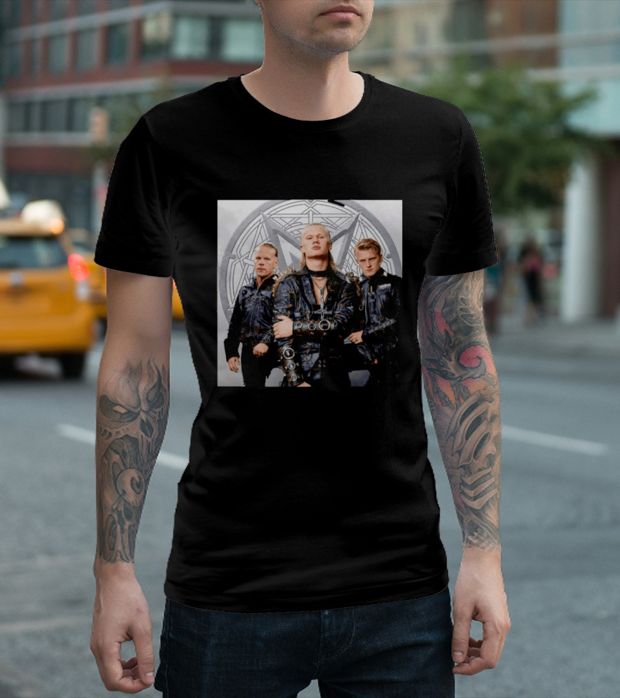 Erling Haaland X Dimmu Borgir Symphonic Black Metal Collaboration T-Shirt