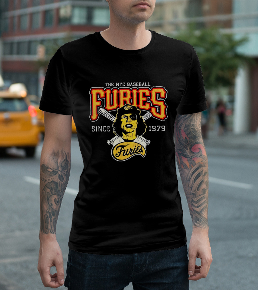NYC Baseball Furies Iconic 1979 Warriors Movie T-Shirt
