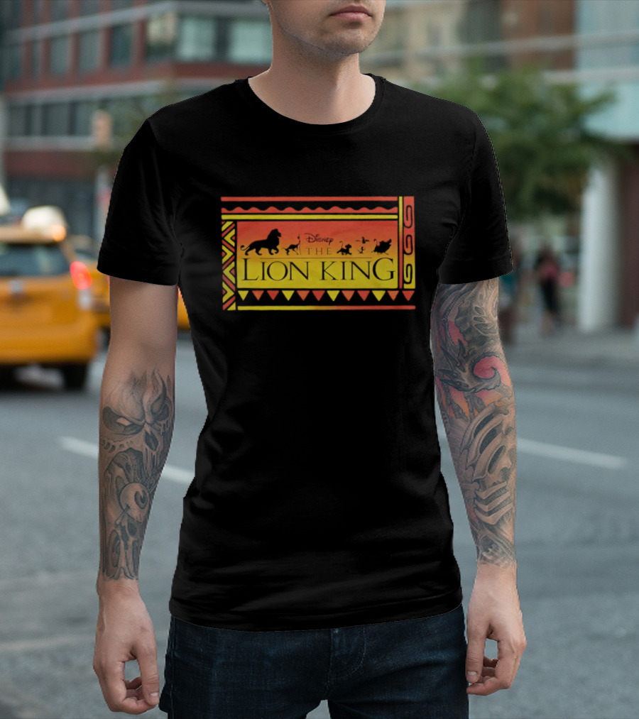 Disney The Lion King Silhouette Scene T-Shirt