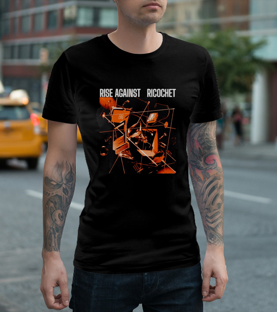 Rise Against Ricochet Electronics Circuit T-Shirt