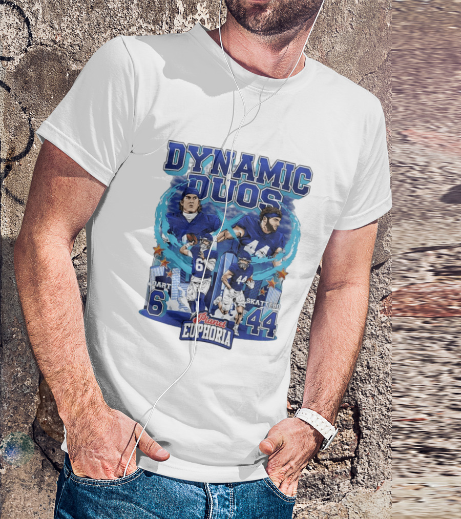 Dynamic Duos Dart 6 Skattebo 44 Planet Euphoria Skyline T-Shirt
