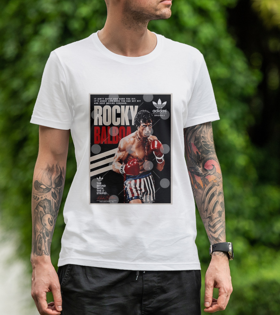 Rocky Balboa Adidas Originals Philadelphia Boxing Legend T-Shirt