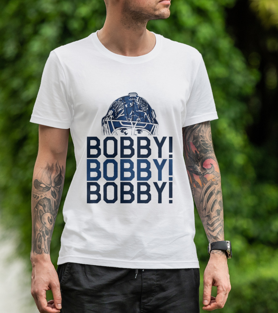 Sergei Bobrovsky Bobby Chant Helmet Ice Hockey T-Shirt