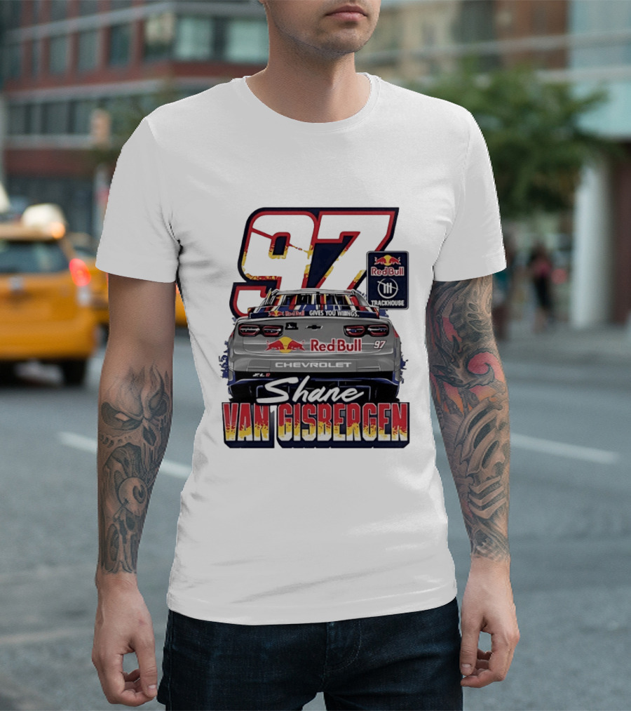 Shane Van Gisbergen 97 Red Bull Trackhouse Chevrolet Racing Team T-Shirt