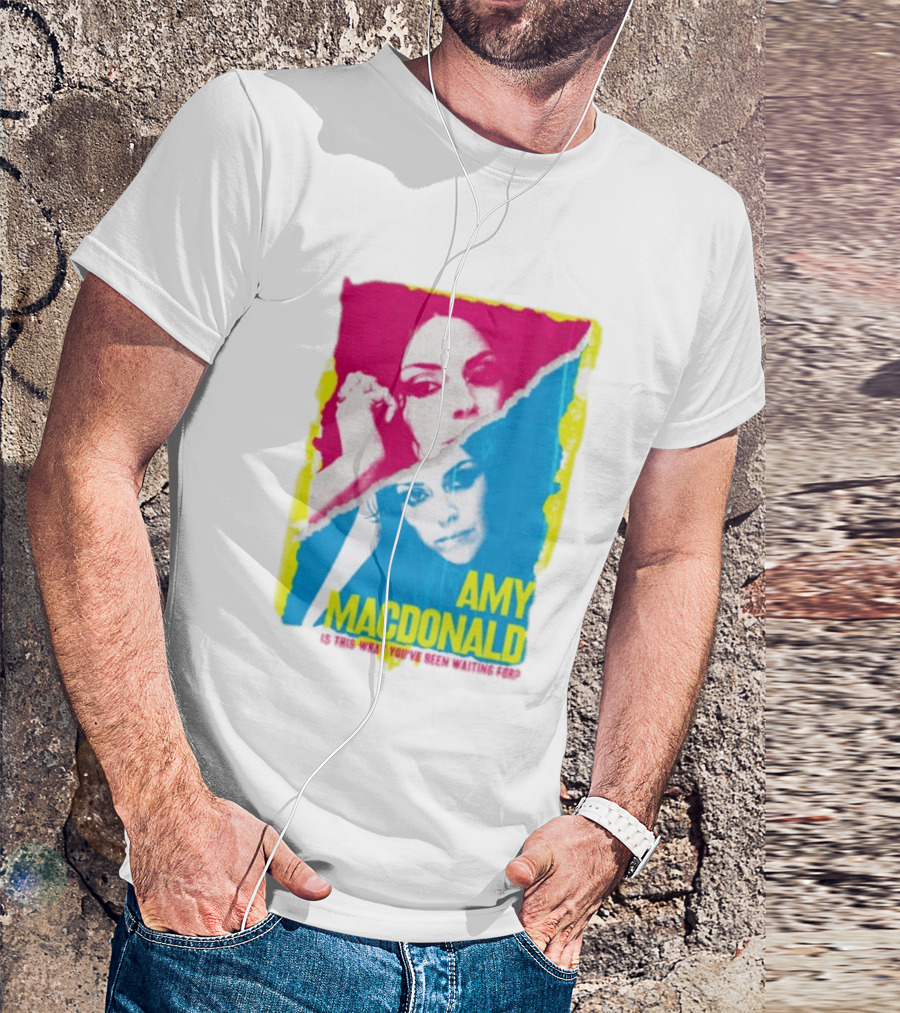 Amy Macdonald Is This What You've Been Waiting For Vintage Style Image T-Shirt