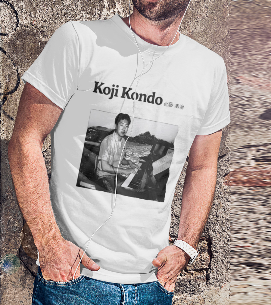 Koji Kondo I Can Hear Music Piano Masters T-Shirt